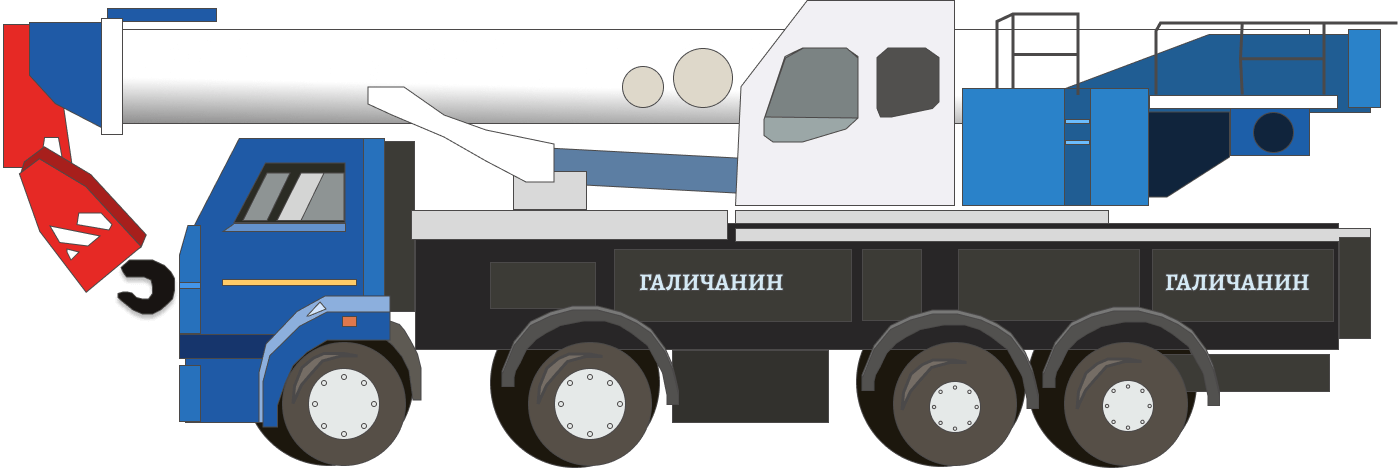Аренда автокрана Галичанин КС-65713-1 в Пскове
